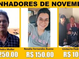 NFG GANHADORES DE NOVEMBRO DE 2022