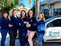 Entrega do veiculo para o Conselho Tutelar