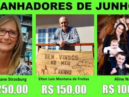 NFG Ganhadores de Junho