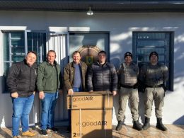 Brigada Militar ganha ar condicionado