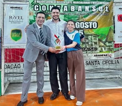 Banca marcial de Santo Antônio do Planalto é campeã