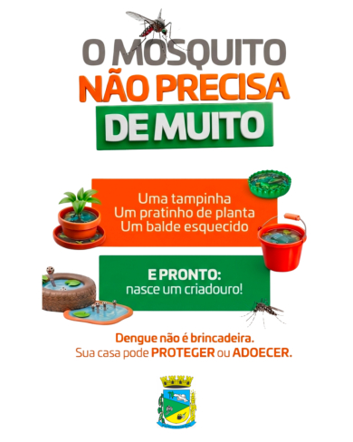 Combate à dengue começa dentro de casa e em pequenos detalhes