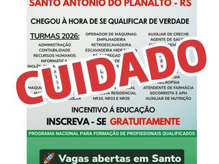 Atenção comunidade!