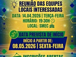 Conselho Municipal de Desporto convoca reunião para início do Campeonato Municipal 2026