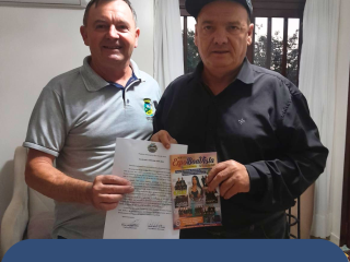 Prefeito Vilson Altmann recebe convite para a ExpoBoaVista 2026