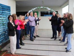 Administração municipal inaugura novas salas de aula da Escola São Paulo