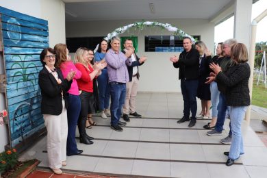 Administração municipal inaugura novas salas de aula da Escola São Paulo