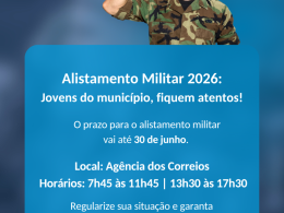 Alistamento Militar está com inscrições abertas: Fique atento ao prazo!