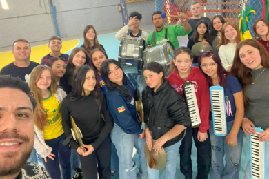 Banda Marcial intensifica ensaios para competições e festivais em 2026
