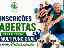Mais movimento, mais saúde e mais qualidade de vida em Santo Antônio do Planalto