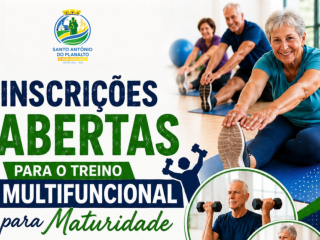 Mais movimento, mais saúde e mais qualidade de vida em Santo Antônio do Planalto