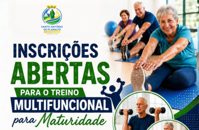 Mais movimento, mais saúde e mais qualidade de vida em Santo Antônio do Planalto