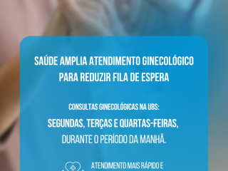 Saúde amplia atendimento ginecológico para reduzir fila de espera em Santo Antônio do Planalto