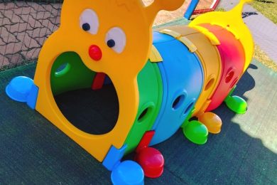 Novos brinquedos reforçam estrutura da EMEI Professora Marisa Margarida