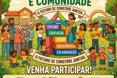 Família, escola e comunidade juntas pelo futuro das nossas crianças