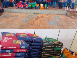Agricultores de Santo Antônio do Planalto recebem sementes do Programa Milho 100%