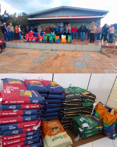 Agricultores de Santo Antônio do Planalto recebem sementes do Programa Milho 100%