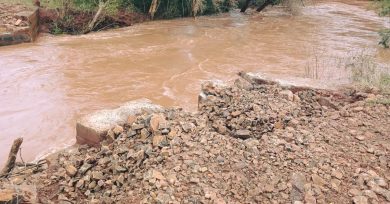 Santo Antônio do Planalto e Ernestina irão reconstruir ponte levada pela correnteza do Rio Herval