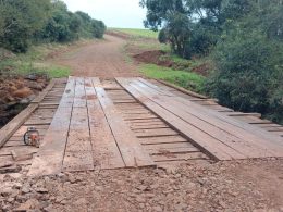Secretaria de Obras e Viação intensifica recuperação de estradas e pontes após temporais de julho