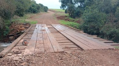 Secretaria de Obras e Viação intensifica recuperação de estradas e pontes após temporais de julho