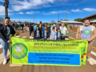 Educação Fiscal 2026 é apresentada durante Desfile Cívico em Santo Antônio do Planalto