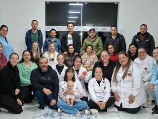 Grupo de Gestantes recebe estudantes de Enfermagem e agentes de saúde em Santo Antônio do Planalto