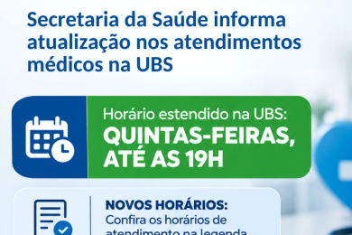 Secretaria de Saúde informa atualização nos atendimentos médicos em Santo Antônio do Planalto