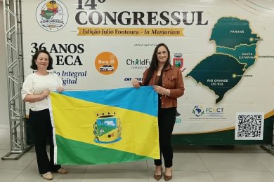 Conselheiras tutelares de Santo Antônio do Planalto participam do 14º Congressul em Santa Rosa