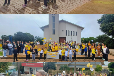 EMEF São Paulo encerra Setembro Amarelo com caminhada pela valorização da vida