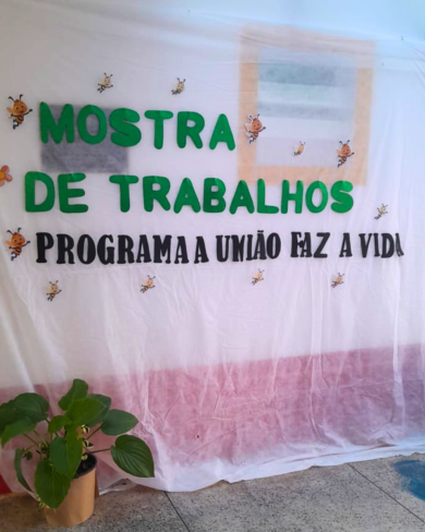 EMEI Professora Marisa Margarida realiza Mostra de Trabalhos em parceria com o Programa União Faz a Vida