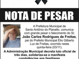 Nota de Pesar