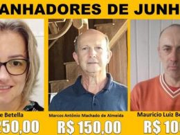 NFG GANHADORES DE JUNHO DE 2022