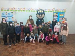 Palestra sobre Trânsito na EMEF São Paulo