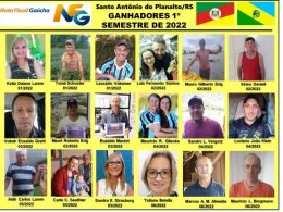 Ganhadores primeiro semestre 2022