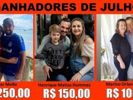 NFG GANHADORES DE JULHO DE 2022